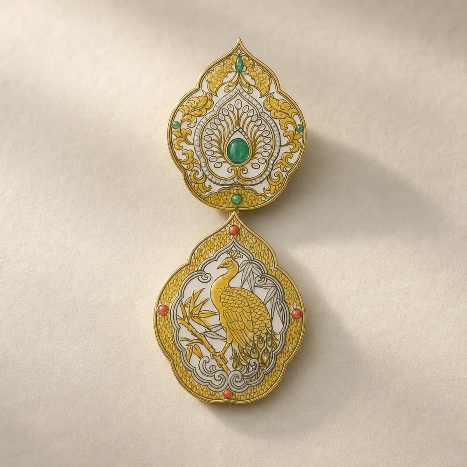 Noor Custom Heritage Pendant alternate angle