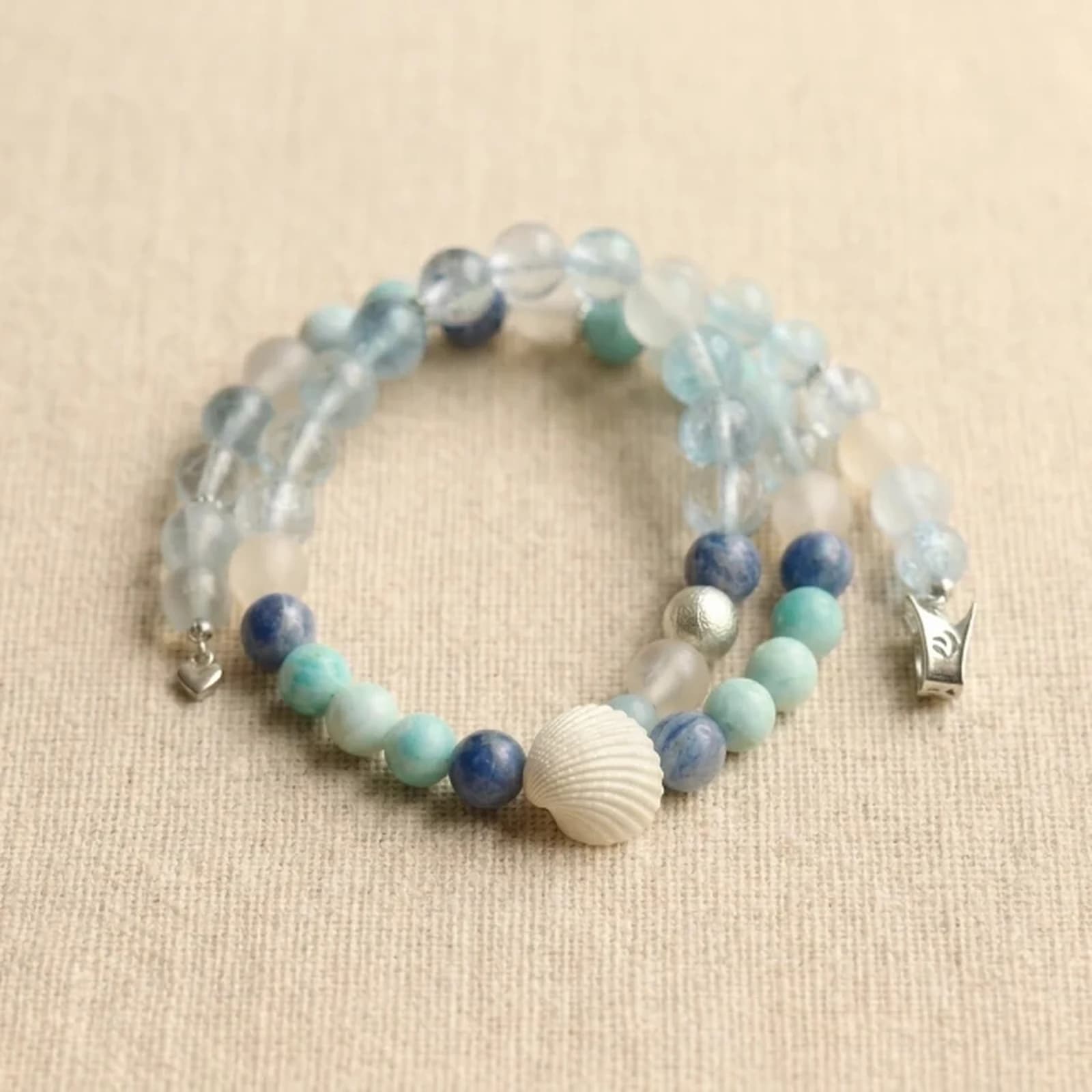 YIS-07 Lavender Summer Relax Bracelet Angle image