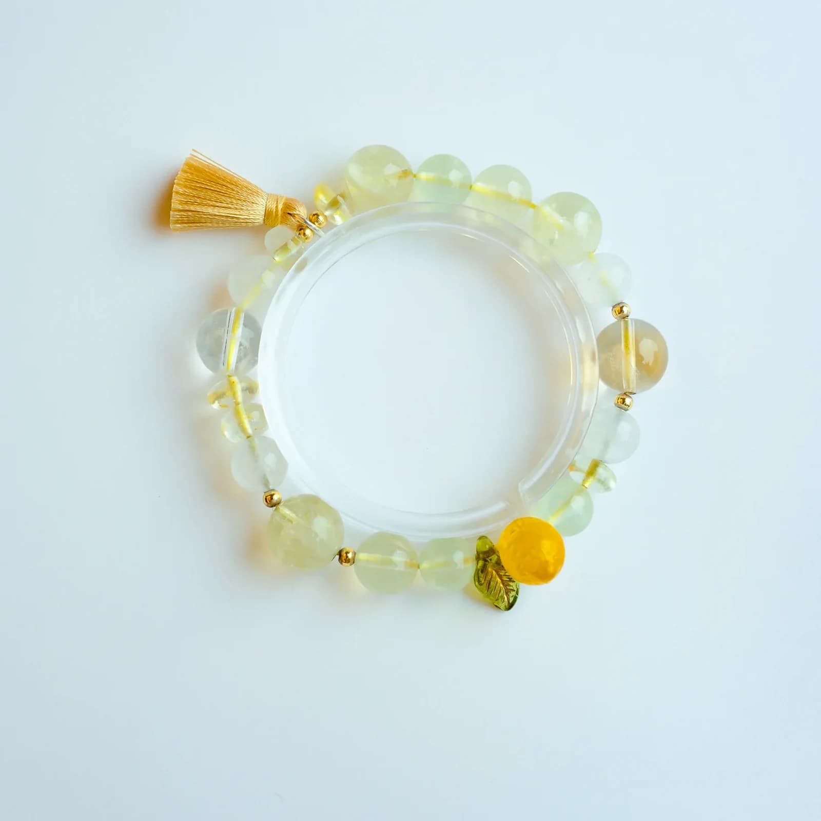 YIS-05 Lemon Holiday Soft Light Bracelet On body image
