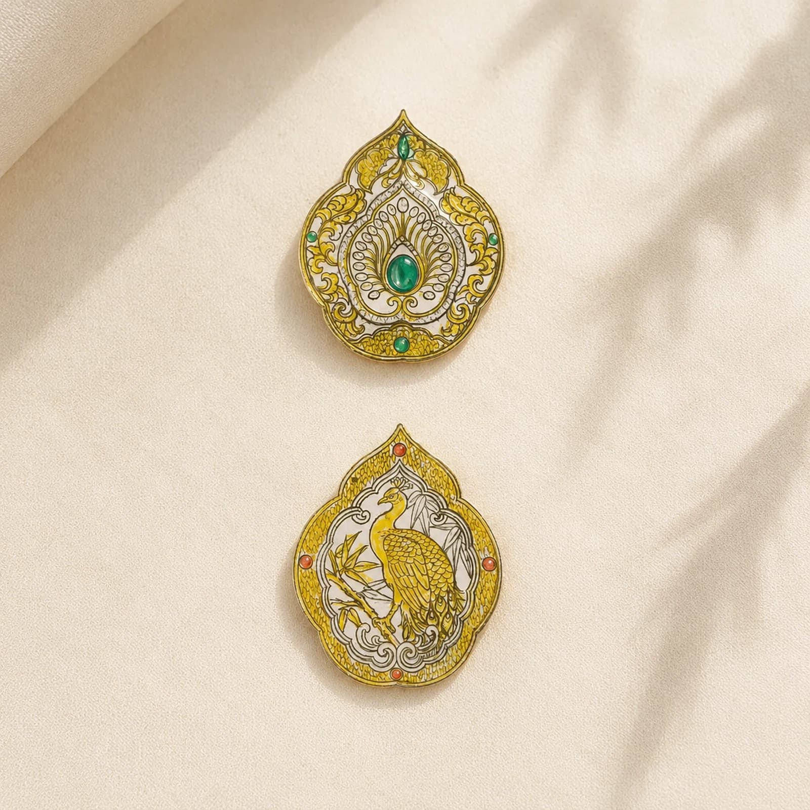 Noor Custom Heritage Pendant quiet ritual setting