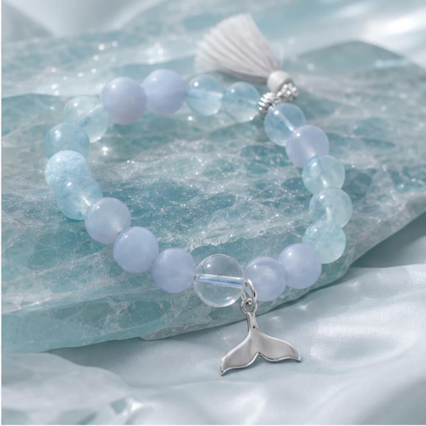 YIS-02 Azure Coast Calm Wisdom Bracelet alternate angle image