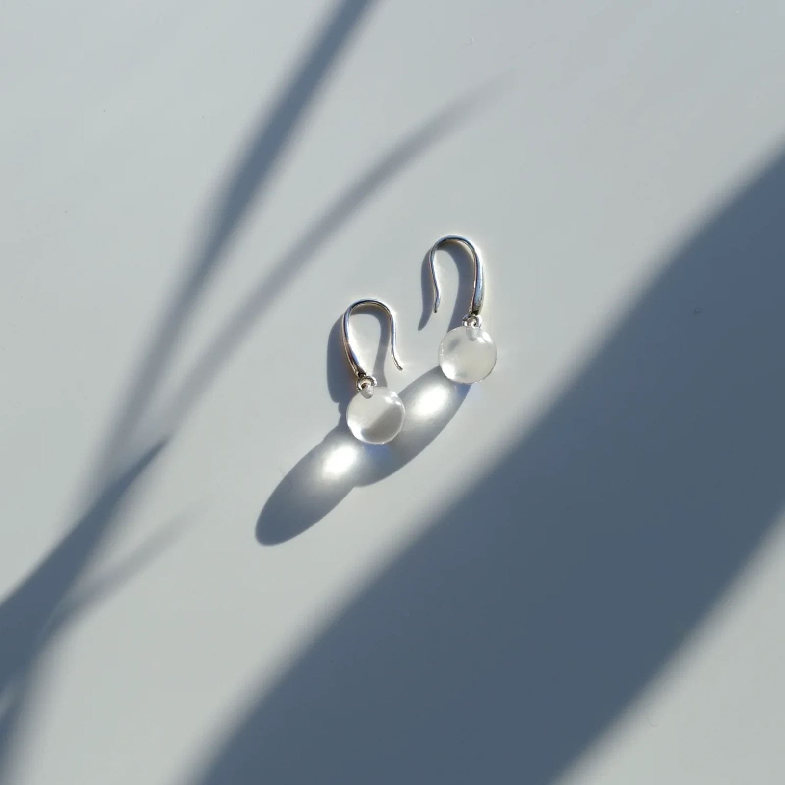 Clear Quartz Earrings - main-01