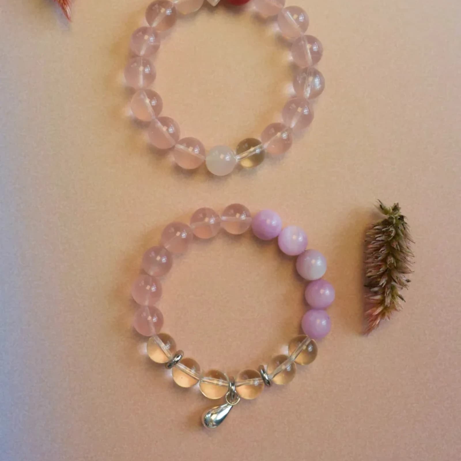 YIS-13 Early Autumn Peach Bracelet On body image
