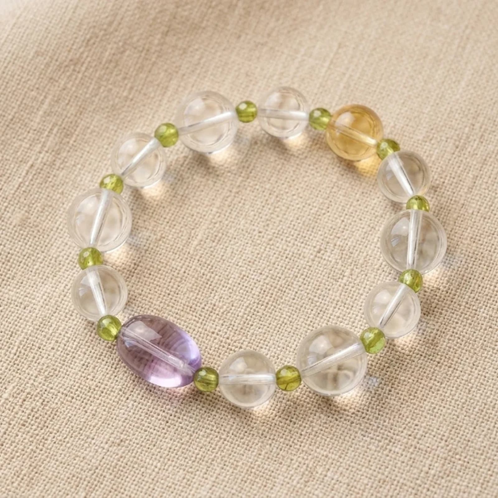 YIS-08 Lavender Summer Midsummer Dream Bracelet On body image