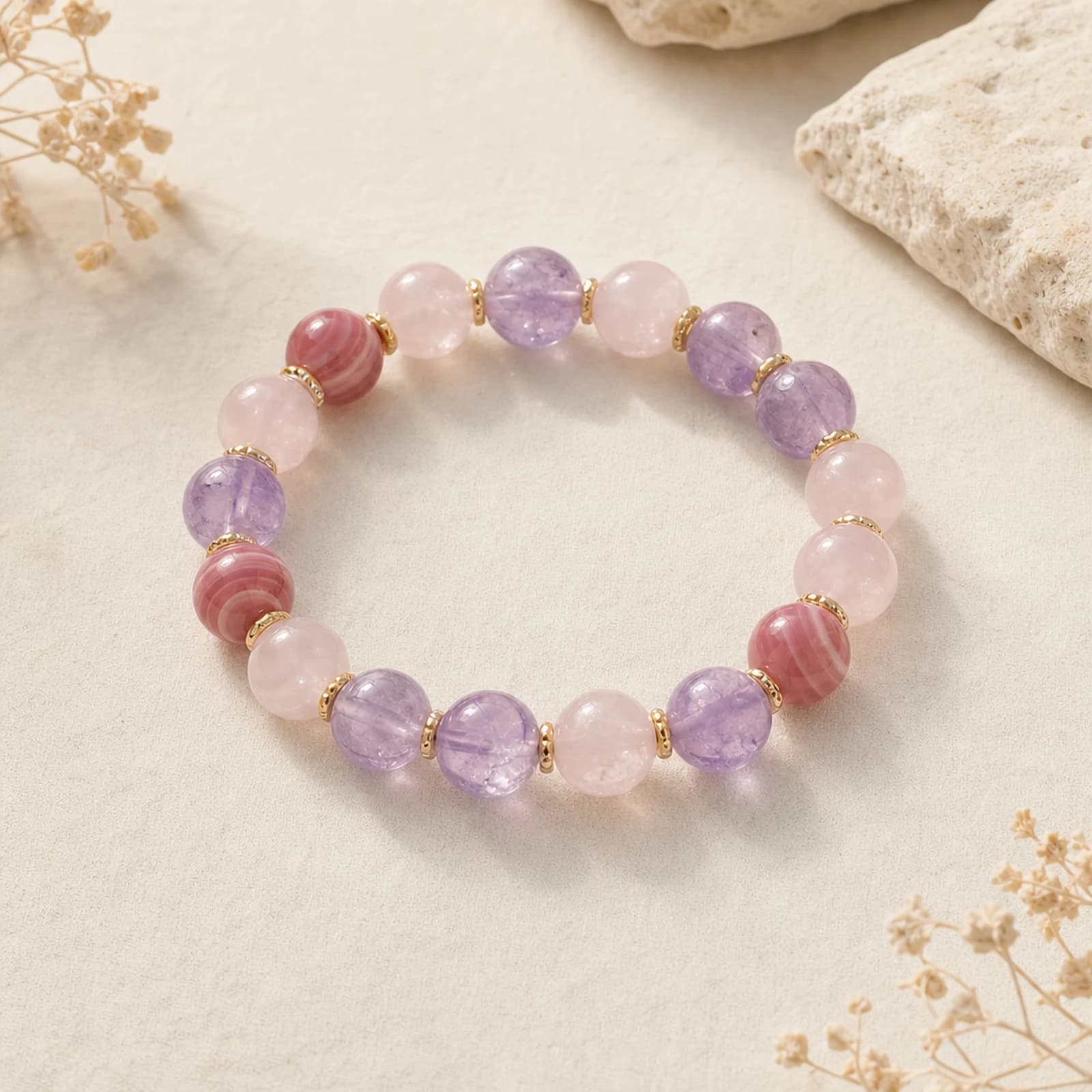 Rose Amethyst Bracelet collection card image