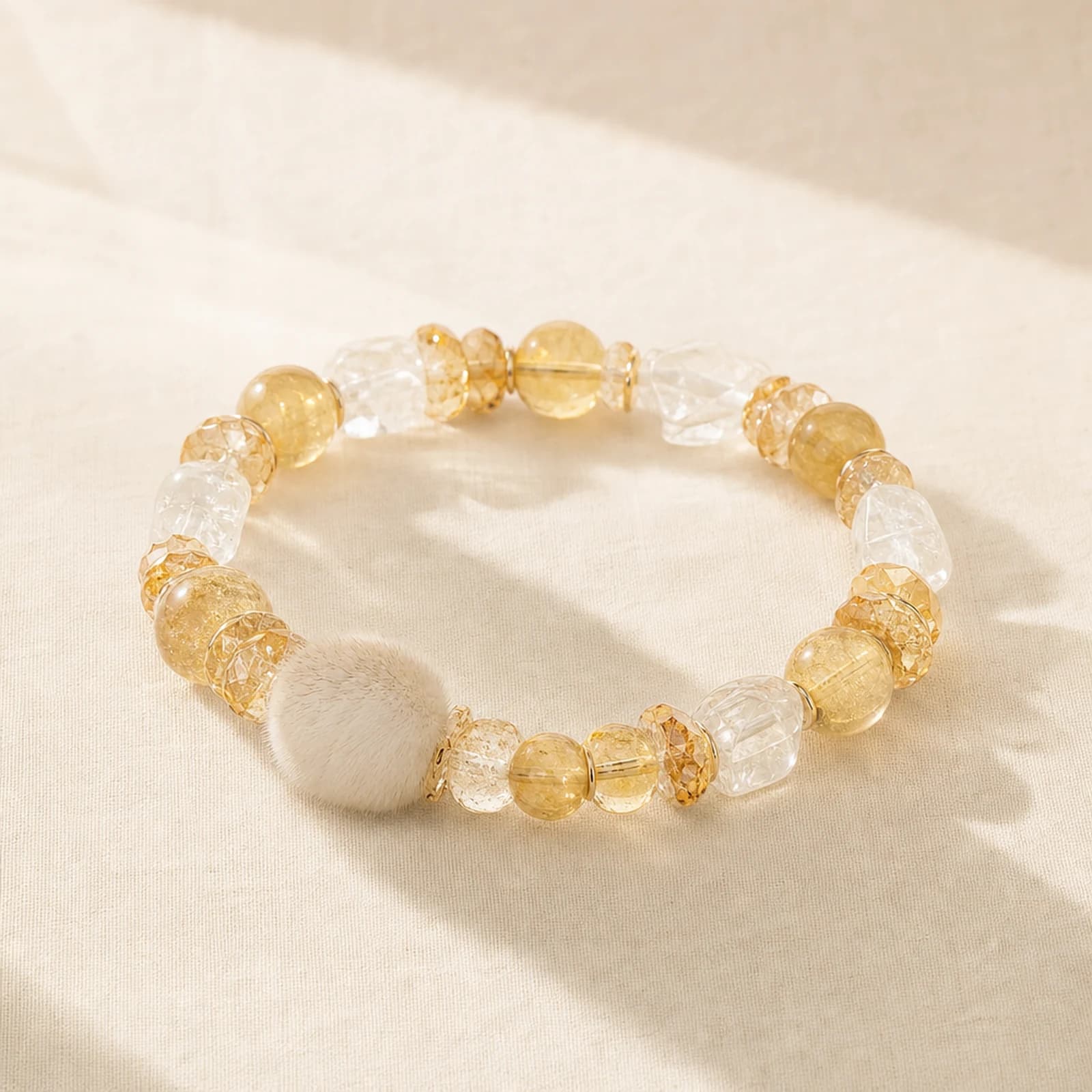 Citrine Rabbit-Hair Bracelet collection card image