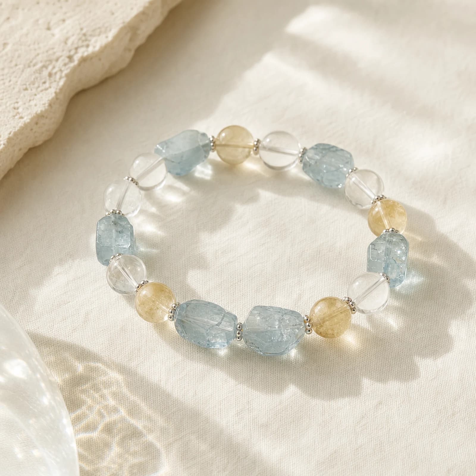 Aquamarine Citrine Bracelet collection card image