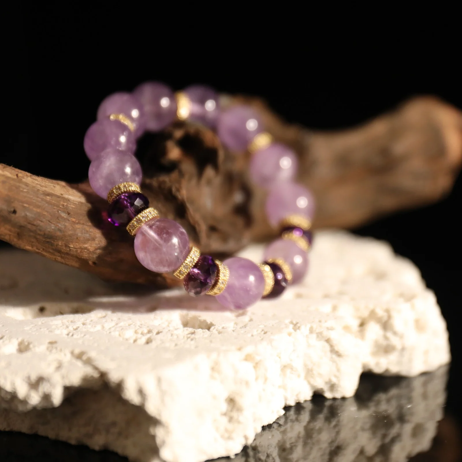 Amethyst Focus Bracelet