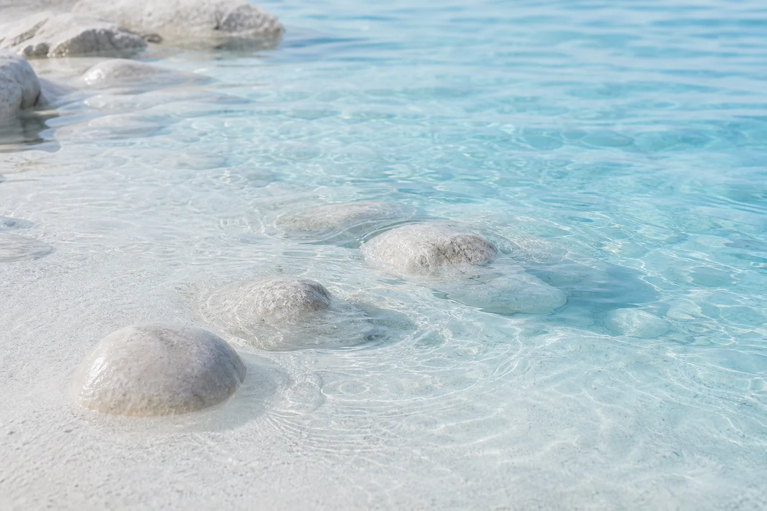 Clear shallow water mood for Azure Coast