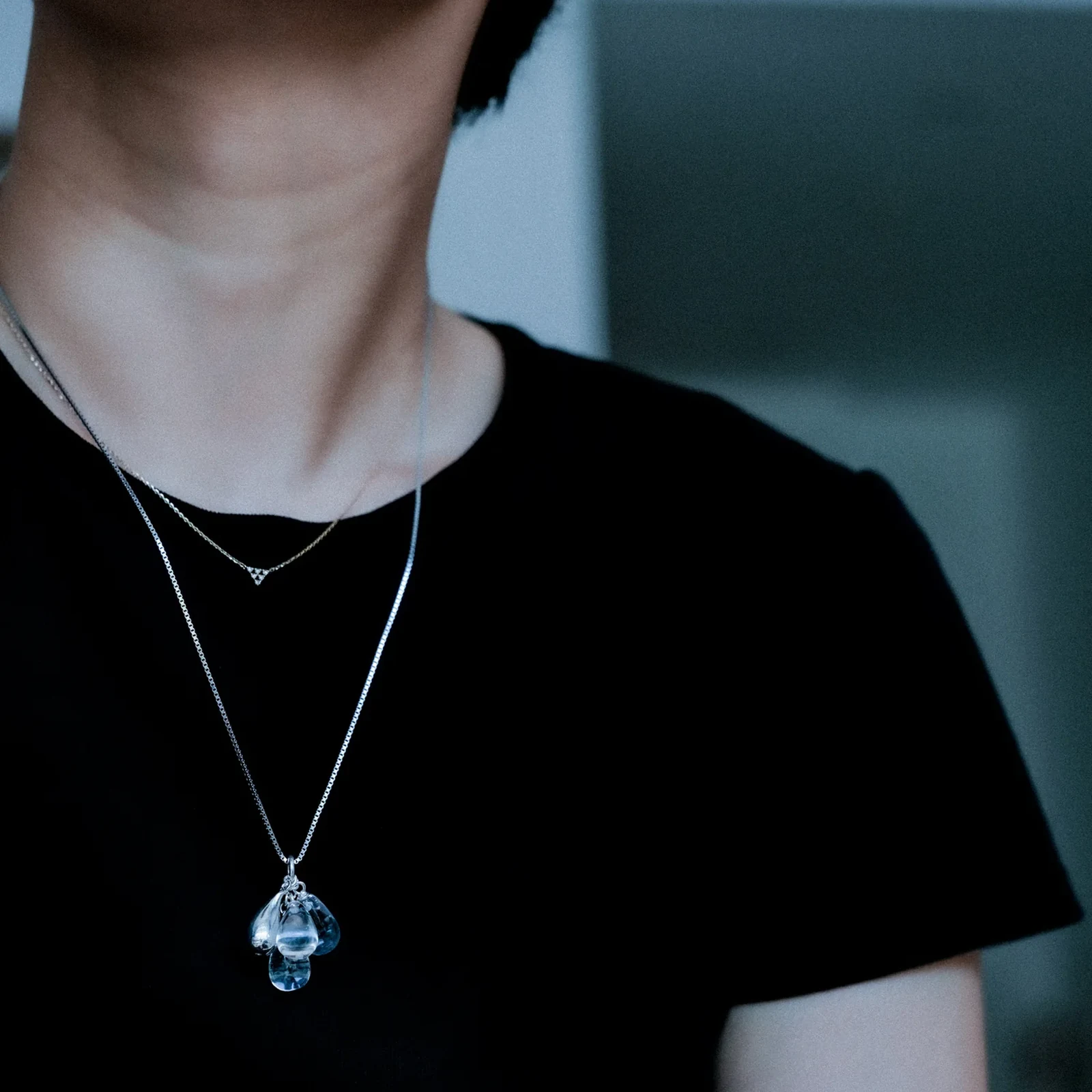 Clear Quartz Necklace - detail-01